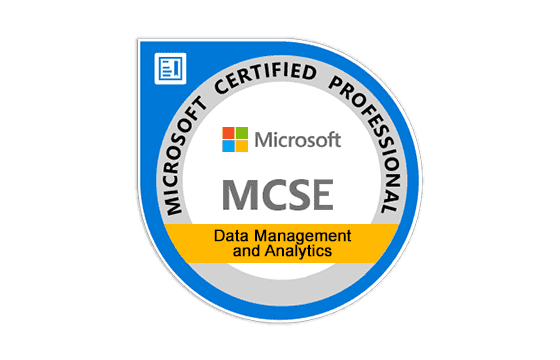 MCSE: Data Management and Analytics