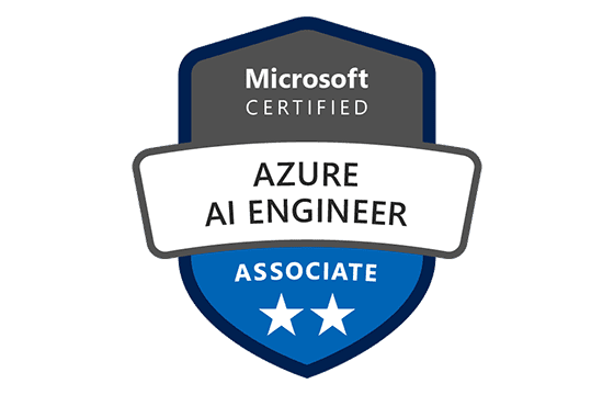 Microsoft Certified: Azure AI Engineer Associate