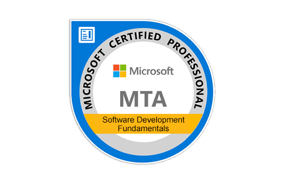 Microsoft Technology Associate Software Development Fundamentals