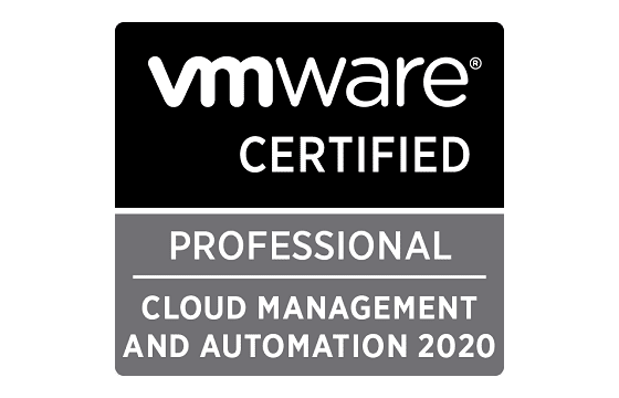 VMware Certified Professional - Cloud Management and Automation 2020