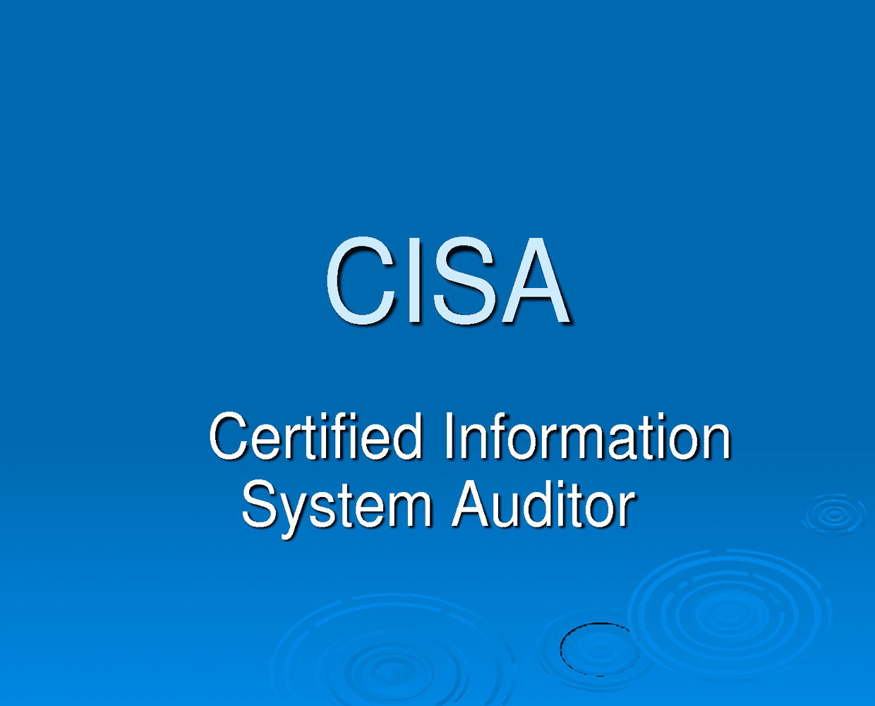CISA Zertifizierungsantworten